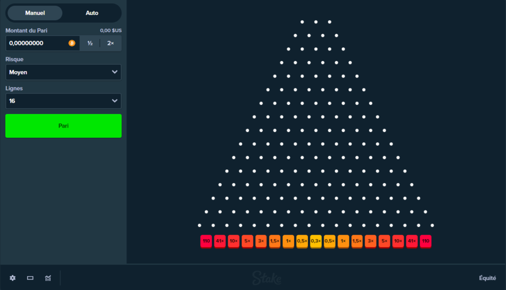 Jouer à Plinko Stake en Ligne