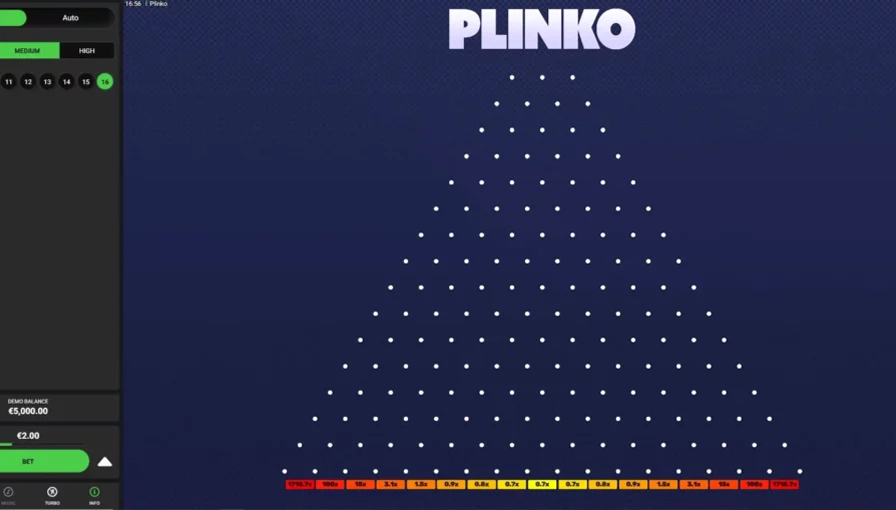 My Stake Plinko Demo